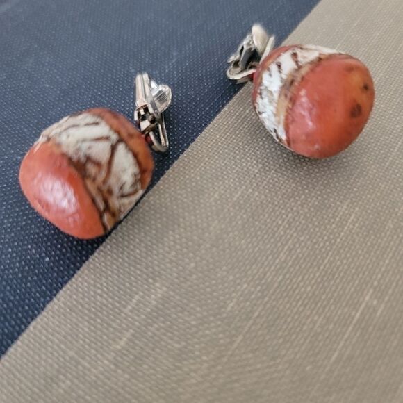 Tribal Ethnic Pueblo earrings Santa fe New Mexico - Picture 1 of 4